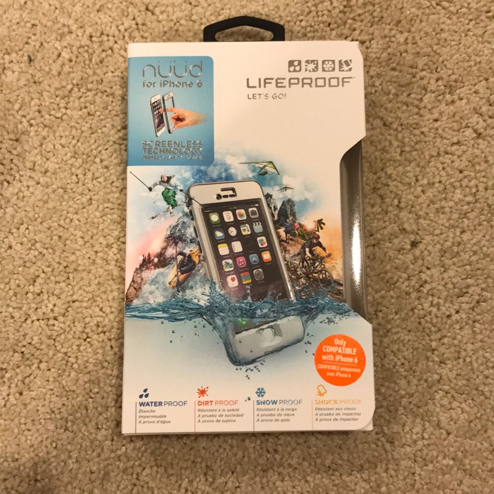 Nuud lifeproof case for iPhone 6
